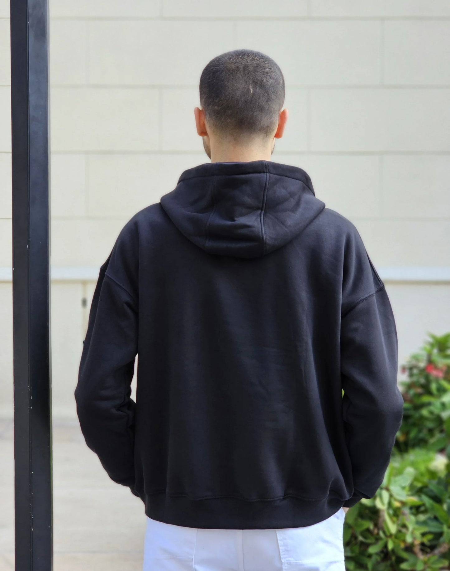 Quarter - Zipper Hoodie (Black)