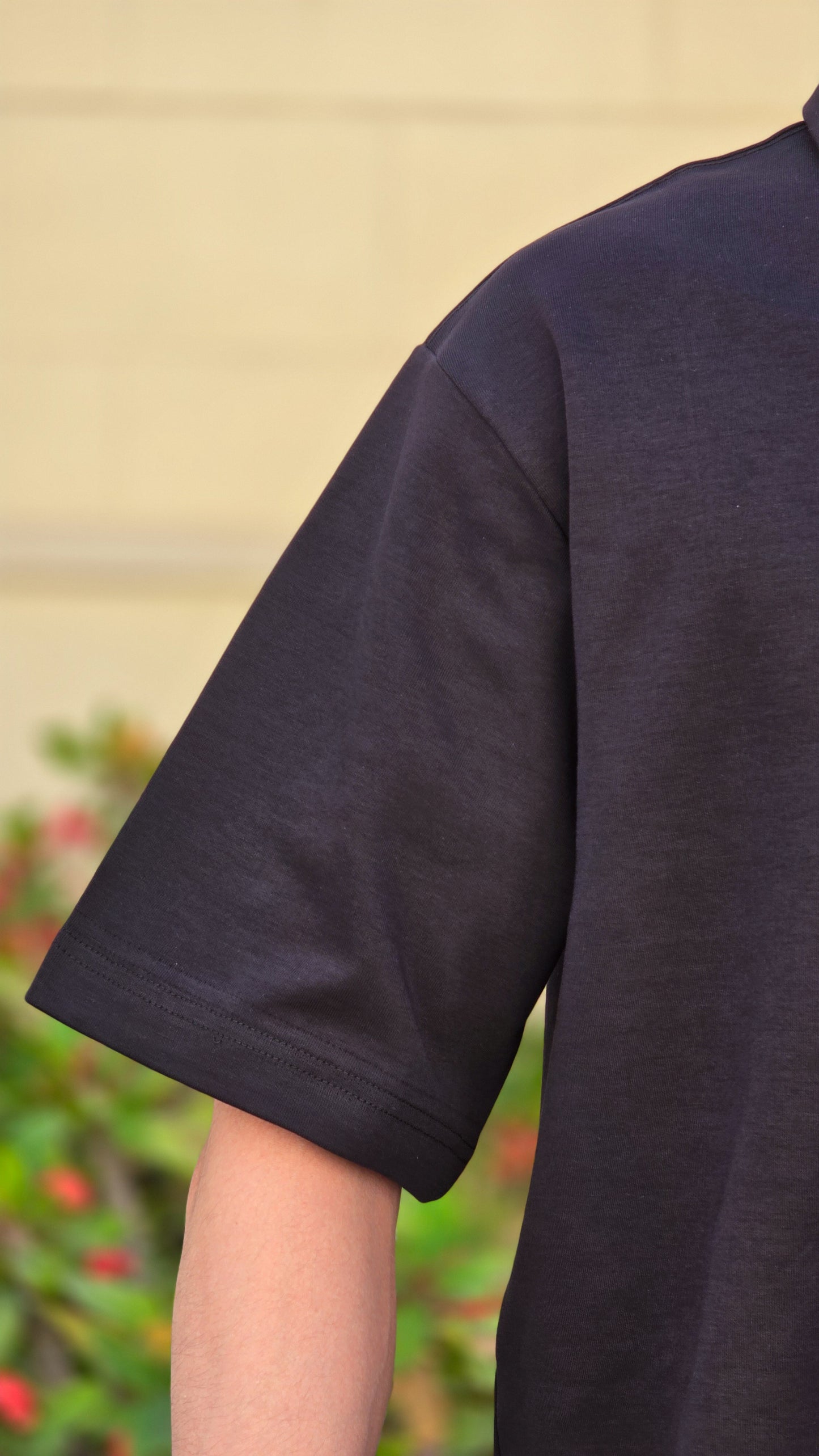 Short sleeve interlock polo shirt